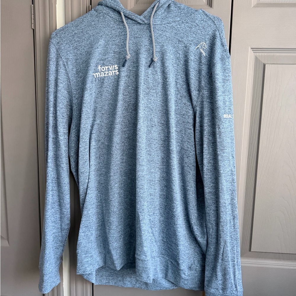 Rhoback Heathered Blue Men's Hoodie
